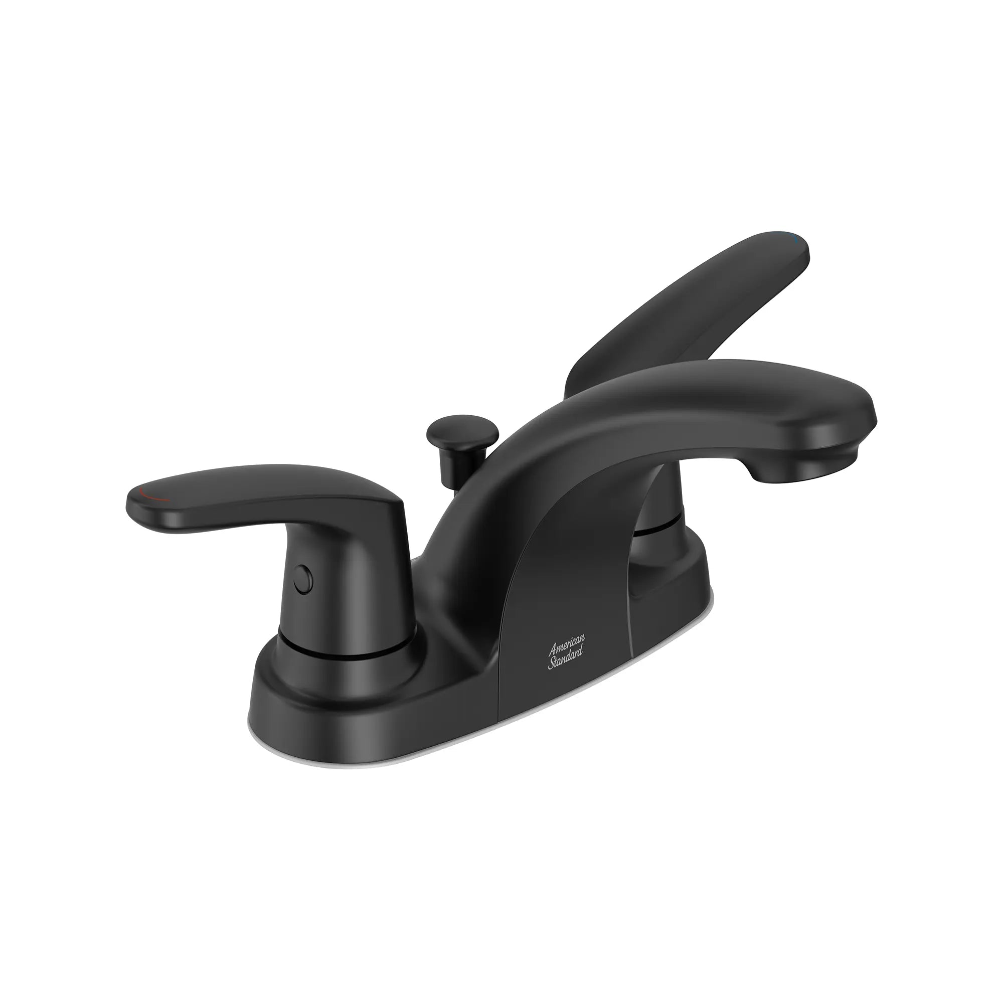 Colony® PRO 4-Inch Centerset 2-Handle Bathroom Faucet 1.2 gpm/4.5 Lpm With Lever Handles // MATTE BLACK // 166387_Colony_SiloRight_7075202.243_0001_Aug2023_0_CDNwebp.webp