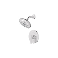 [TU061507.002] Aspirations 1.8 gpm/6.8L/min Shower Trim Kit With Water-Saving Showerhead and Double Ceramic Pressure Balance Cartridge With Lever Handle - Polished Chrome