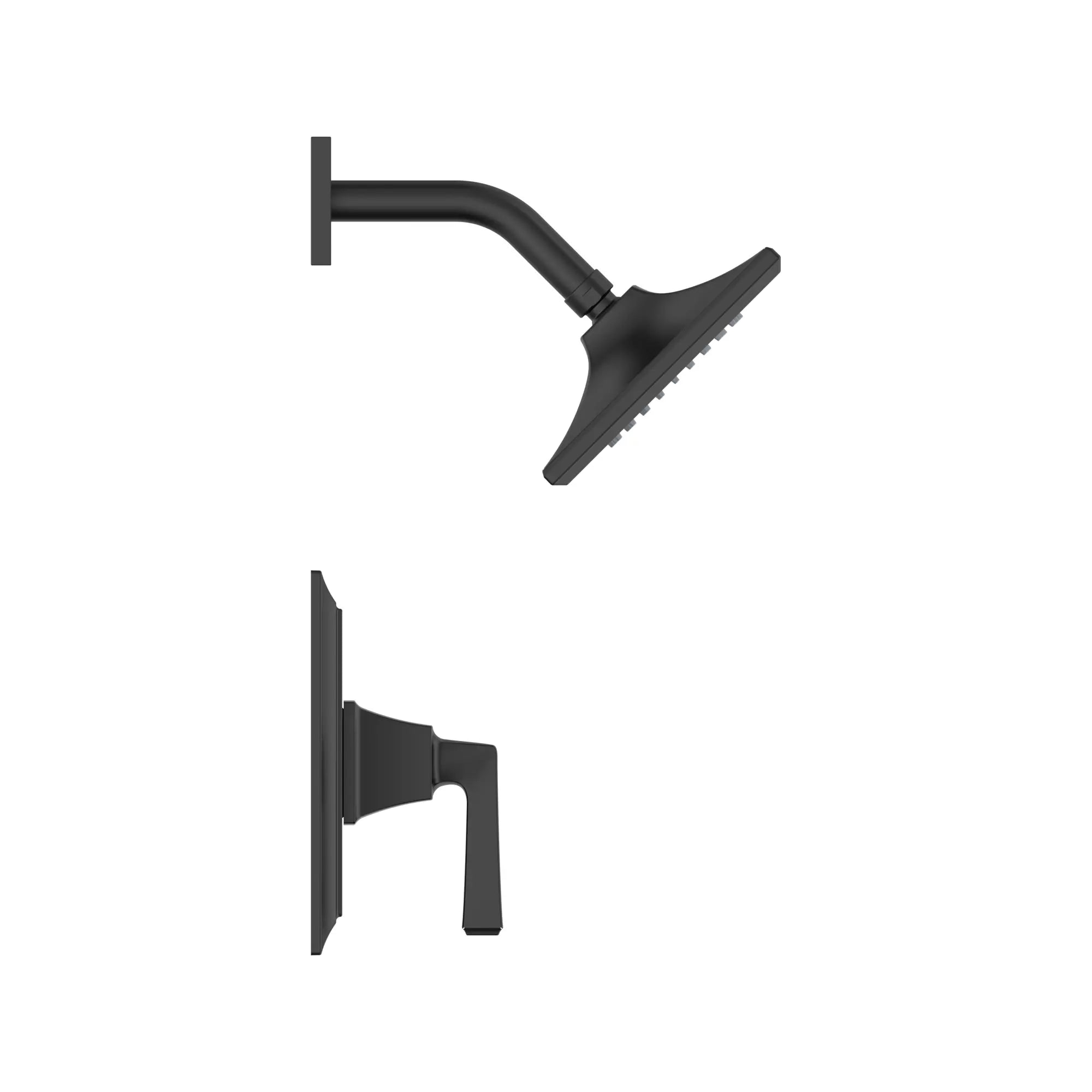 Town Square S 1.75 gpm/6.8 L/min Shower Trim Kit With Water-Saving Showerhead, Double Ceramic Pressure Balance Cartridge With Lever Handle // SHOWER / 1.75 GPM / MATTE BLACK // 166514_TownSquareS_SiloSide_TU455507.243_0006_Apr2023_0_CDNwebp_2b97533d-4217-4558-a3de-469e35b31ecb.webp