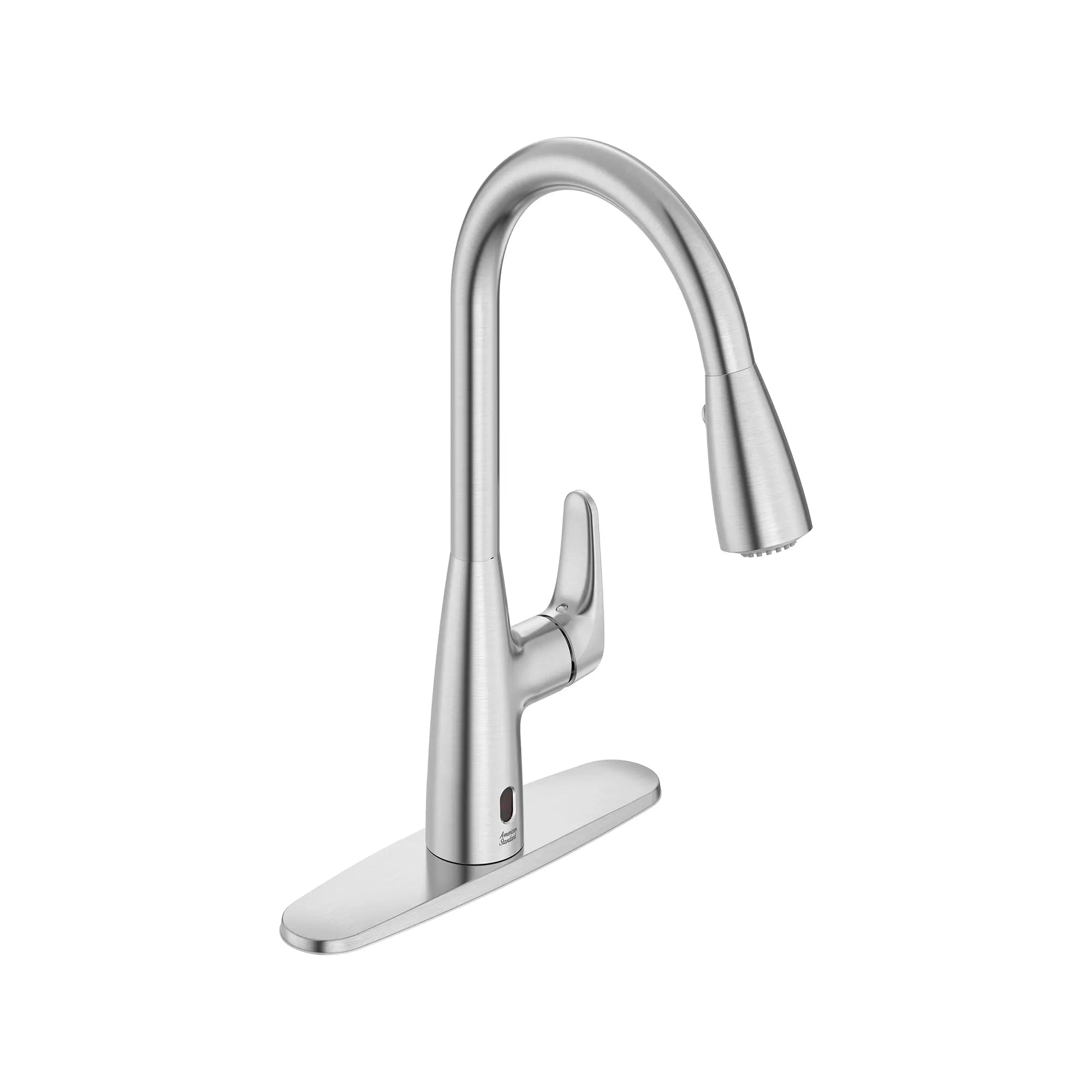 American Standard Palestra Touchless Single Handle Pull Down Sprayer Kitchen Faucet With Dual Spray In Stainless Steel 7438381 075