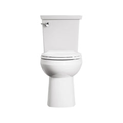 [288AA114.020] H2Optimum® Two-Piece 1.1 gpf/4.2 Lpf Chair Height Elongated Toilet Less Seat - White