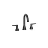 [7061821.243] Aspirations 8-Inch Widespread 2-Handle Pull-Down Bathroom Faucet 1.2 gpm/4.5 L/min With Lever Handles - Matte Black
