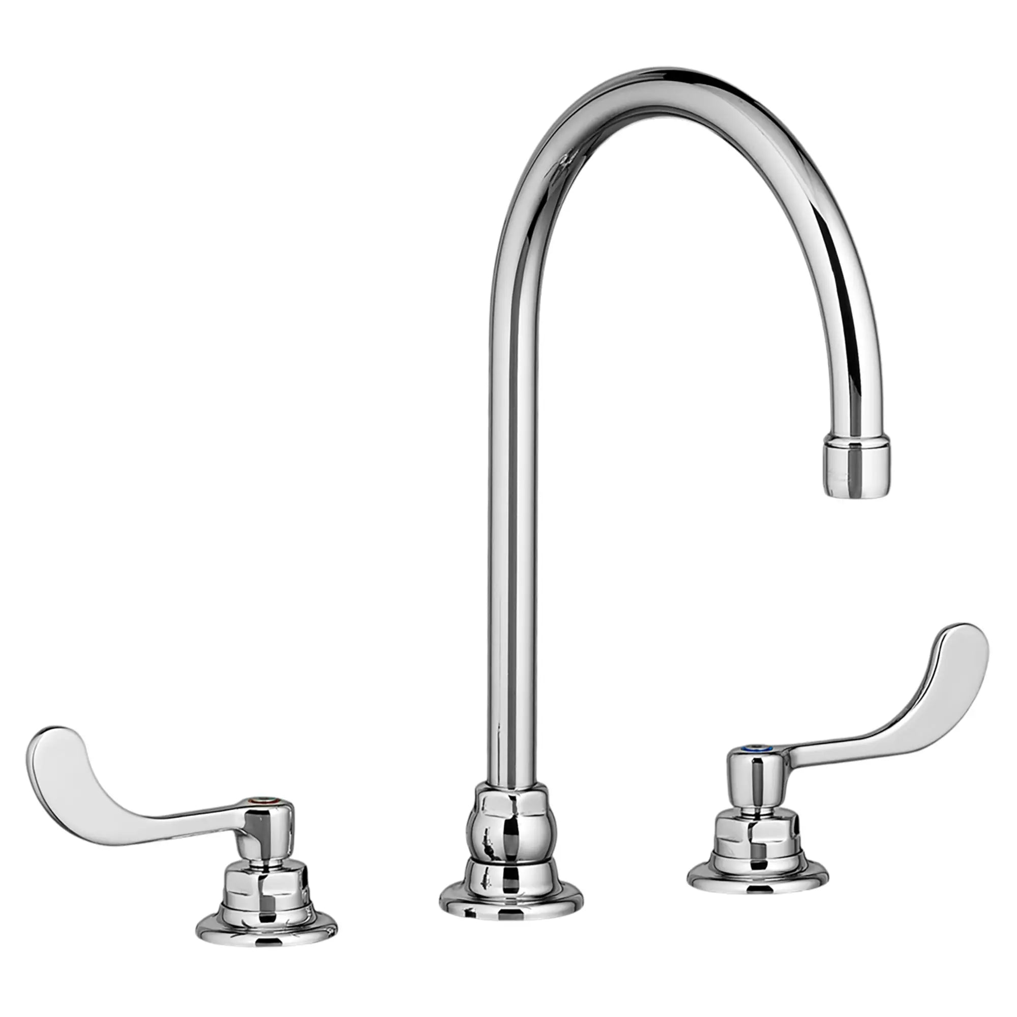 Monterrey® Bottom Mount Kitchen Faucet With Gooseneck Spout and Wrist Blade Handles 1.5 gpm/5.7 Lpf // POLISHED CHROME // 167162_6403170002_0_CDNwebp.webp