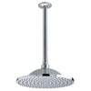 [1660610.002] 10-Inch 2.5 gpm/9.5 L/min Rain Showerhead - Polished Chrome