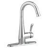 [4433410.002] Quince® Single-Handle Pull-Down Dual-Spray Bar Faucet 2.2 gpm/8.3 L/min - Polished Chrome