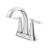 [7617207.002] Glenmere 4-Inch Centerset 2-Handle Bathroom Faucet 1.2 gpm/4.5 L/min With Lever Handles - Brushed Nickel