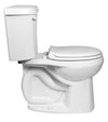 [702BA154.020] Sonoma Two-Piece 1.28 gpf/4.8 Lpf Chair Height Round Front Complete Toilet With Seat and Lined Tank - White