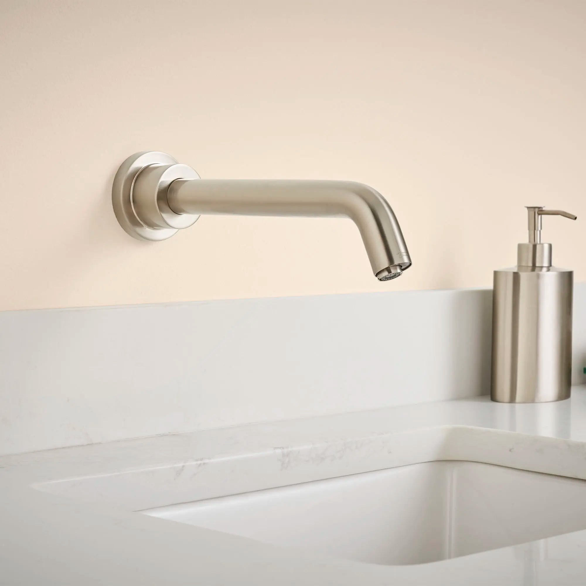 Serin® Touchless Wall-Mount Trim, Base Model, 0.5 gpm/1.9 Lpm // BRUSHED NICKEL // 168554_B-T06B302.295_T06B305.295_T06B306.295_0_CDNwebp.webp