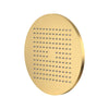 [1660683.GN0] Modern 10-Inch 2.5 gpm/9.5 L/min Rain Showerhead - Brushed Cool Sunrise