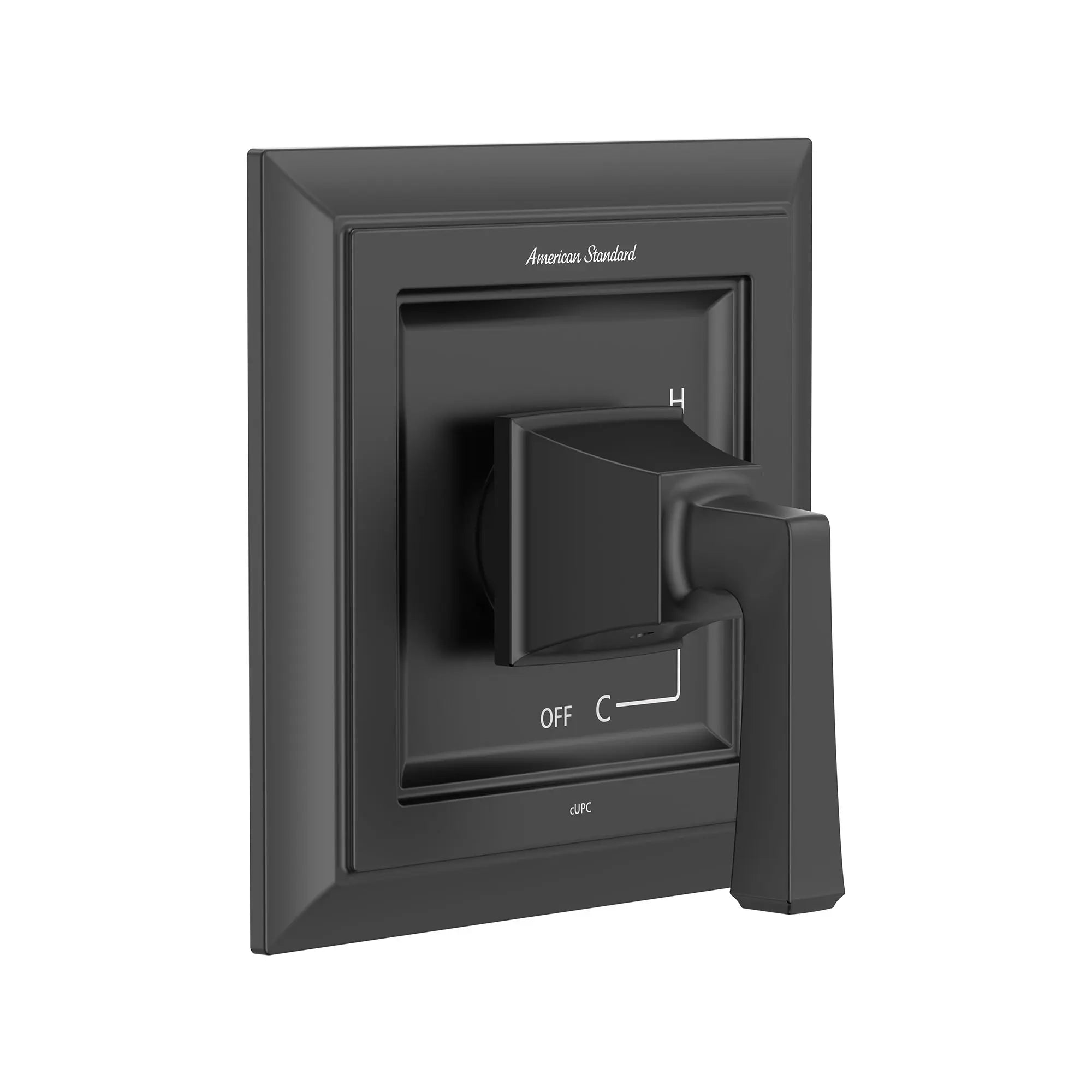 Town Square® S Valve Only Trim Kit With Double Ceramic Pressure Balance Cartridge With Lever Handle // MATTE BLACK // 168653_TownSquareS_SiloRight_TU455500.243_0001_Jan2023_0_CDNwebp.webp