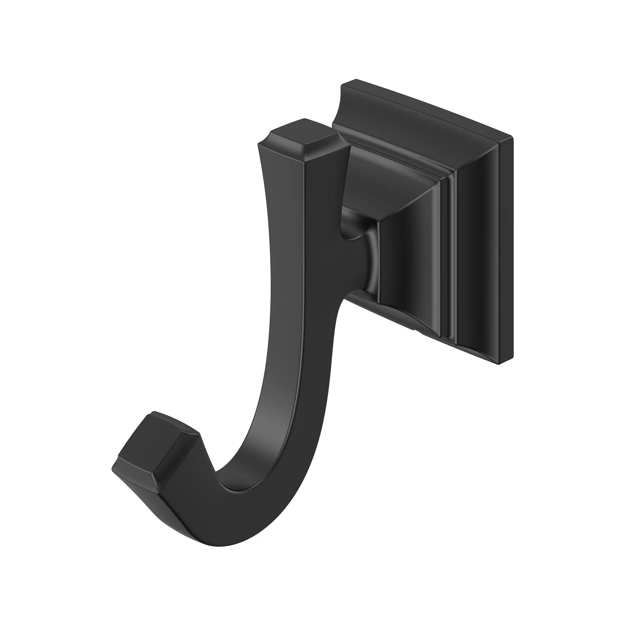 Town Square S® Double Robe Hook // MATTE BLACK // 168714_TownSquareS_SiloLeft_7455210.243_0002_Jan2023_0_CDNwebp.webp