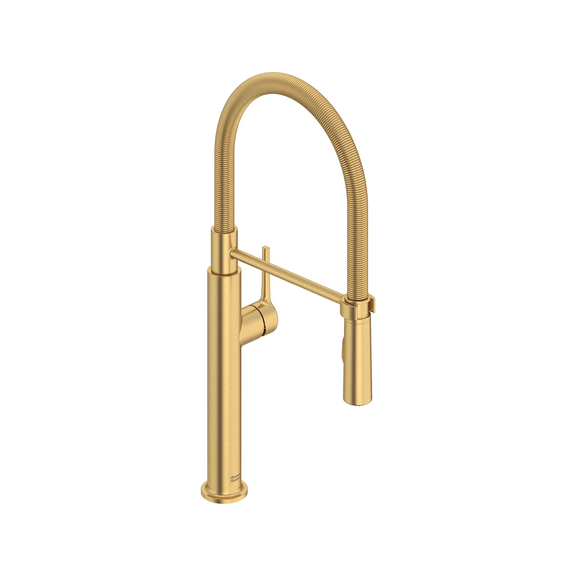 Studio® S Semi-Pro Pull-Down Dual Spray Kitchen Faucet With Spring Spout // BRUSHED COOL SUNRISE // 168715_StudioS_SiloRight_4803350.GN0_0001_Mar2023_0_CDNwebp.webp
