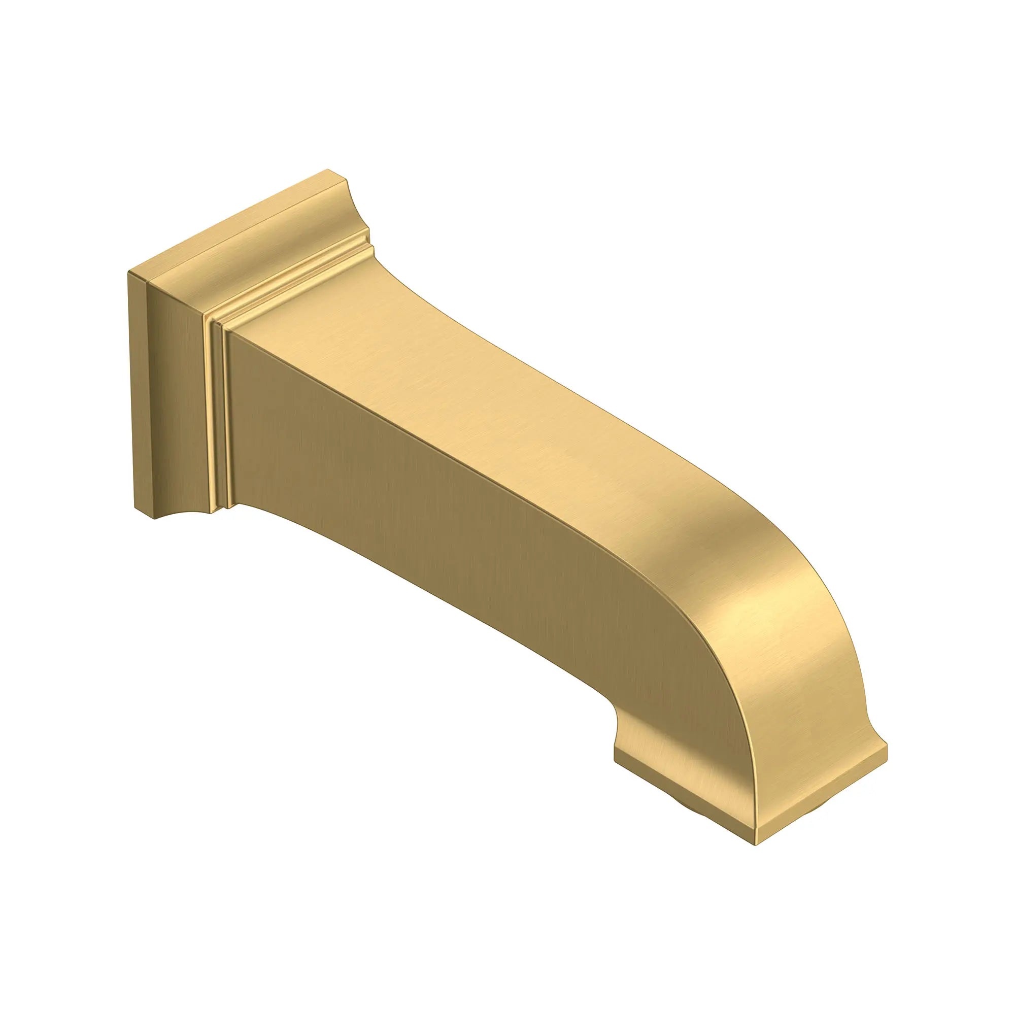 Town Square® S 6-3/4-Inch Slip-On Non-Diverter Tub Spout // BRUSHED COOL SUNRISE // 168725_TownSquareS_SiloRight_8888111.GN0_0001_Mar2023_0_CDNwebp.webp