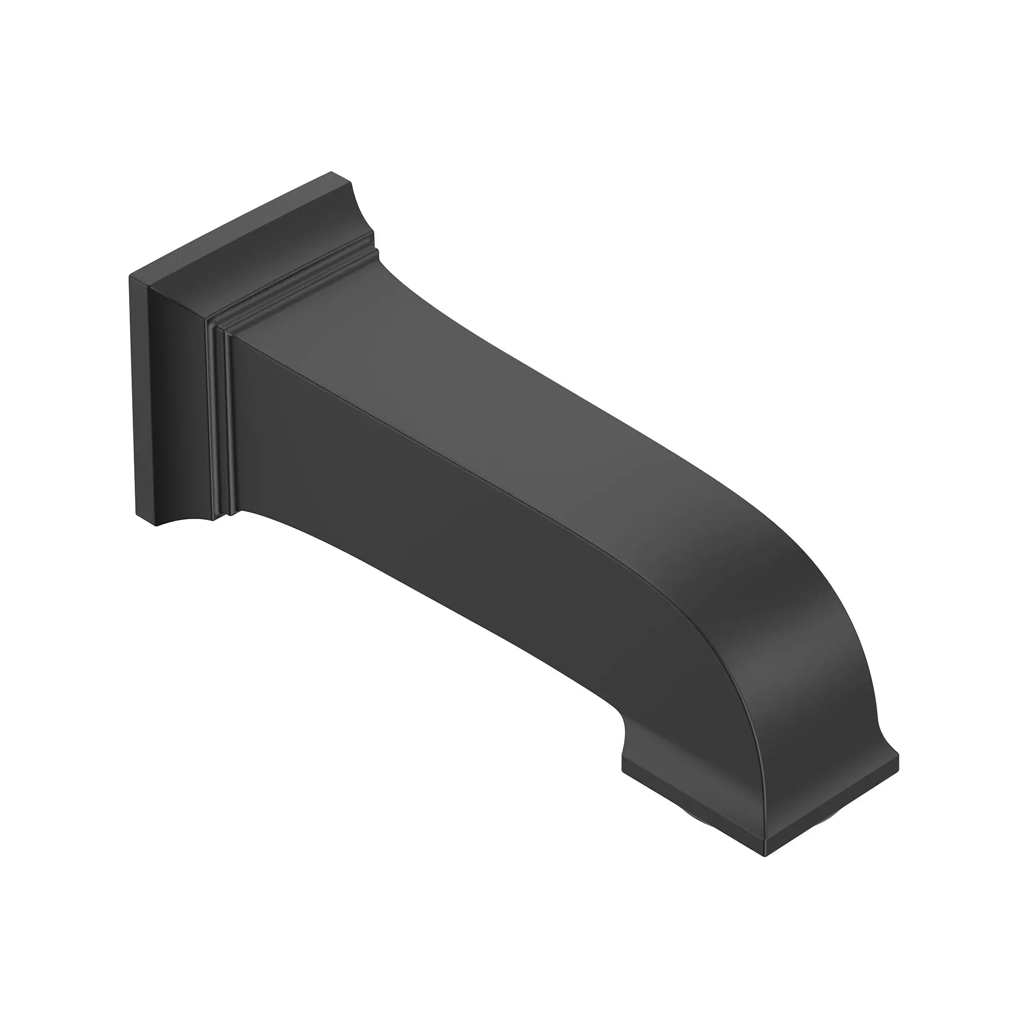 Town Square® S 6-3/4-Inch IPS Non-Diverter Tub Spout // MATTE BLACK // 168758_TownSquareS_SiloRight_8888110.243_0001_Jan2023_0_CDNwebp.webp