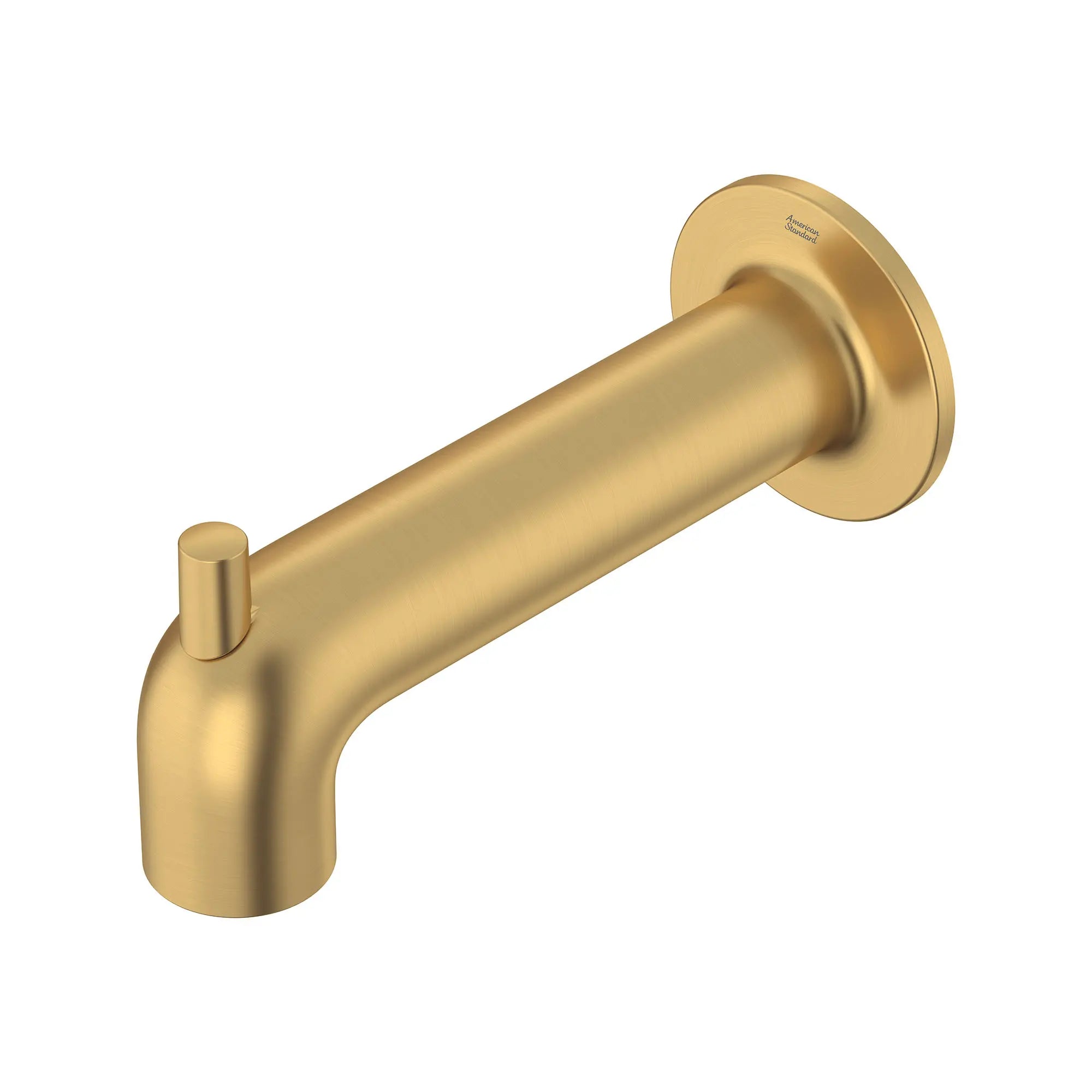 Studio® S 6-Inch IPS Diverter Tub Spout // BRUSHED COOL SUNRISE // 168761_StudioS_SiloLeft_8888319.GN0_0001_Mar2023_0_CDNwebp_f032723e-c124-4519-95bd-765f845f7e5c.webp