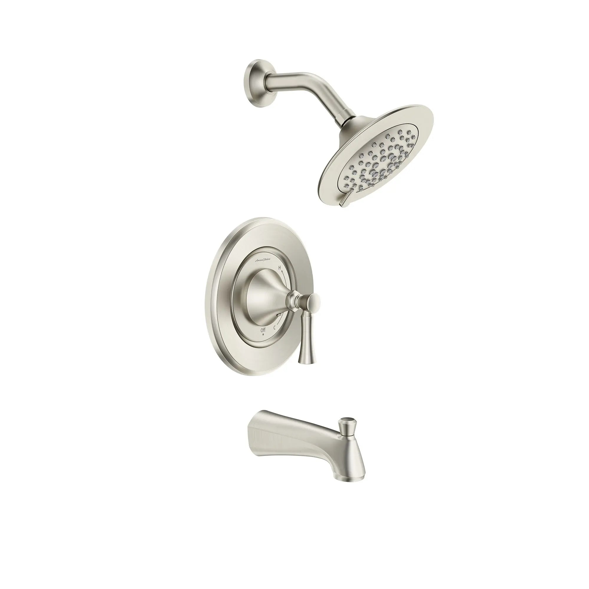 Chancellor 1.8 GPM Tub and Shower Trim Kit with Ceramic Disc Valve Cartridge and Lever Handle // BRUSHED NICKEL // 168779_7022502.295_0_CDNwebp.webp