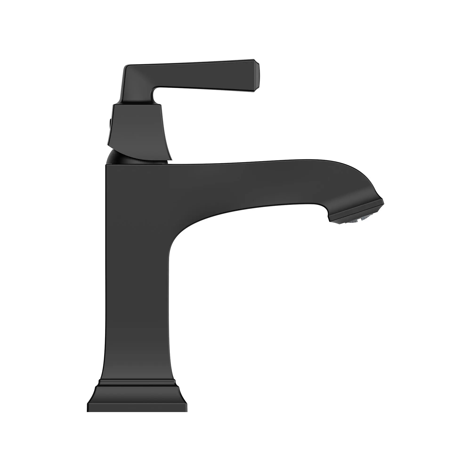 Town Square® S Single Hole Single-Handle Bathroom Faucet 1.2 gpm/4.5 L/min With Lever Handle // MATTE BLACK // 168852_TownSquareS_SiloSide_7455107.243_0003_Mar2023_0_CDNwebp.webp