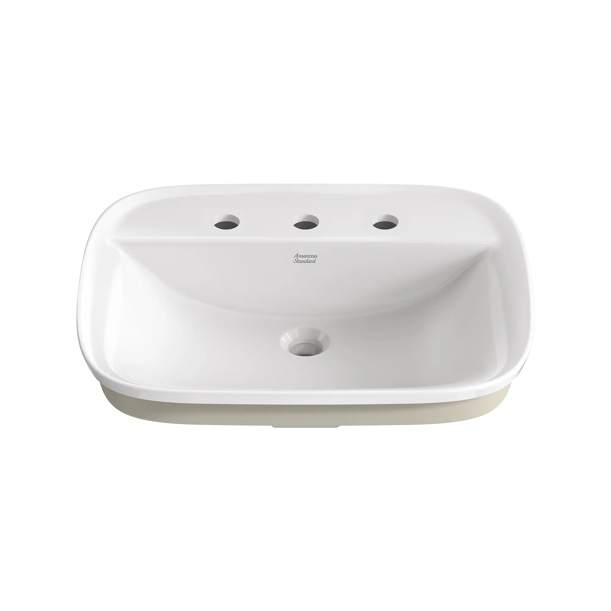 Aspirations Drop-In Sink With 8-Inch Centers // WHITE // 169101_Aspirations_SiloFront_1721008.020_0001_Apr2023_0_CDNwebp.webp