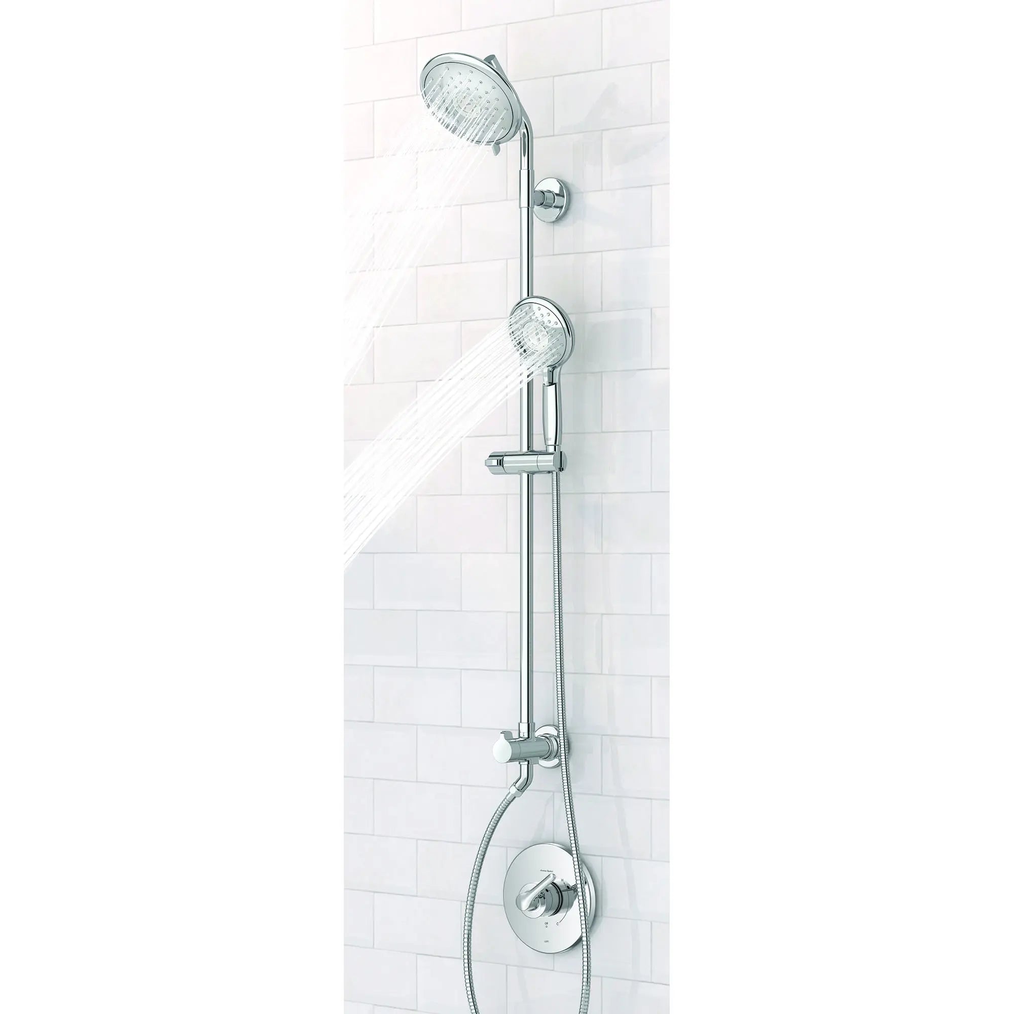 Spectra Versa® 36-Inch 4-Function 1.8 gpm/6.8 L/min Hand Shower Kit // POLISHED CHROME // 169224_SpectraVersa_EnvironmentCloseUp_1029110000_0001_Jun2023_0_CDNwebp.webp