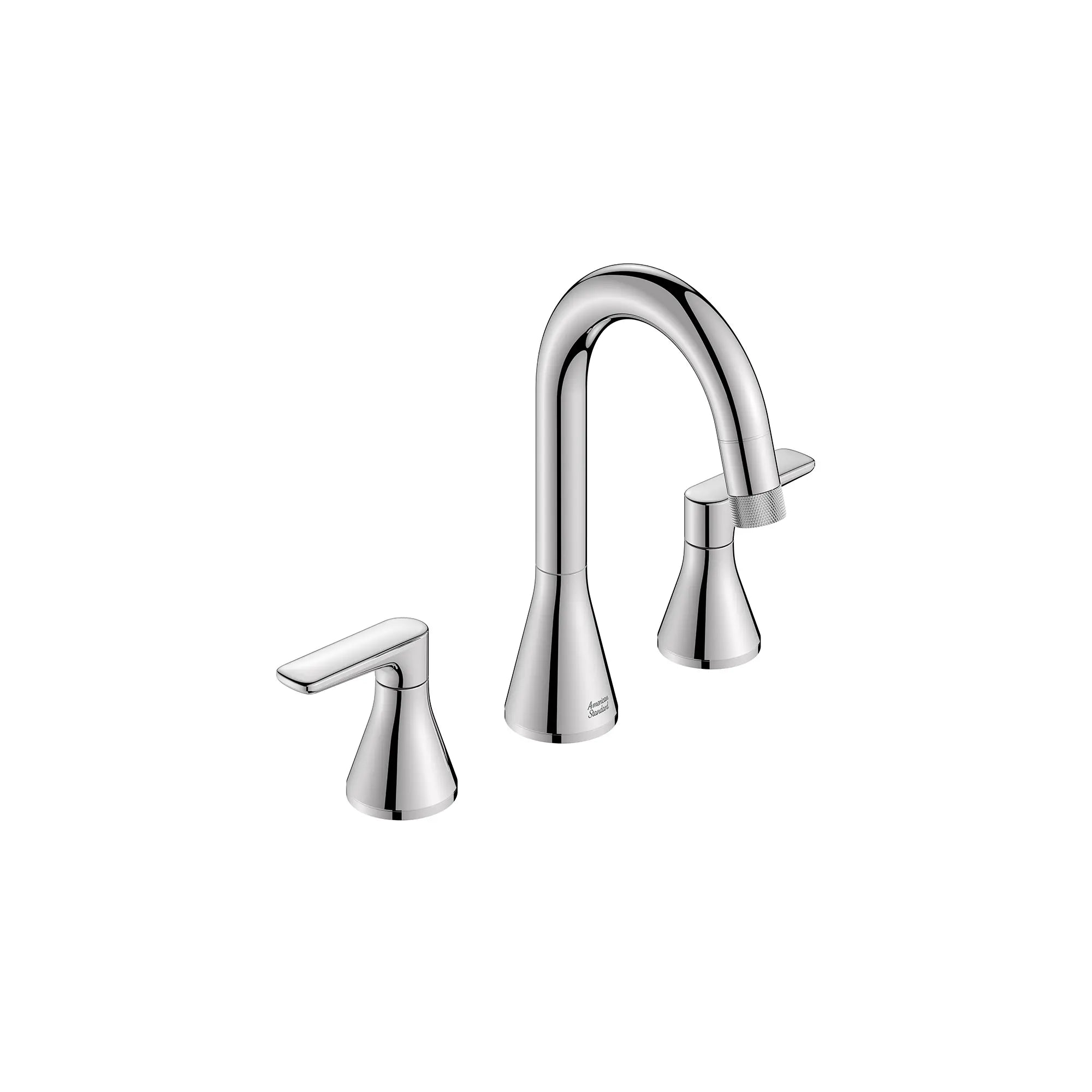 Aspirations® 8-Inch Widespread 2-Handle Pull-Down Bathroom Faucet 1.2gpm/4.5 L/min With Lever Handles // POLISHED CHROME // 169255_Aspirations_SiloRight_7061821.002_0001_Jun2023_0_CDNwebp_f5c821f0-bd52-4741-b2e7-3c648ade0772.webp