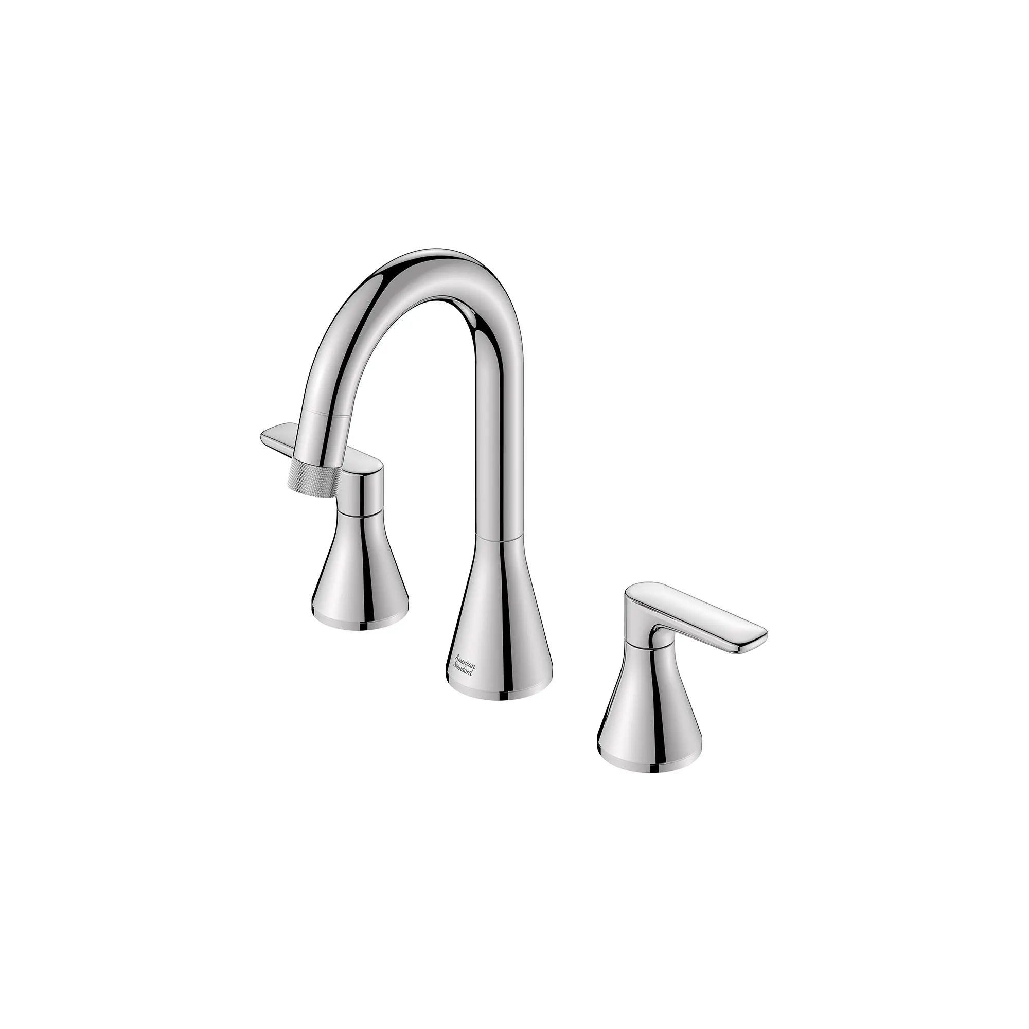 Aspirations® 8-Inch Widespread 2-Handle Pull-Down Bathroom Faucet 1.2gpm/4.5 L/min With Lever Handles // POLISHED CHROME // 169262_Aspirations_SiloLeft_7061821.002_0001_Jun2023_0_CDNwebp_f25b3d33-9460-4a43-916c-322c6db7b81f.webp
