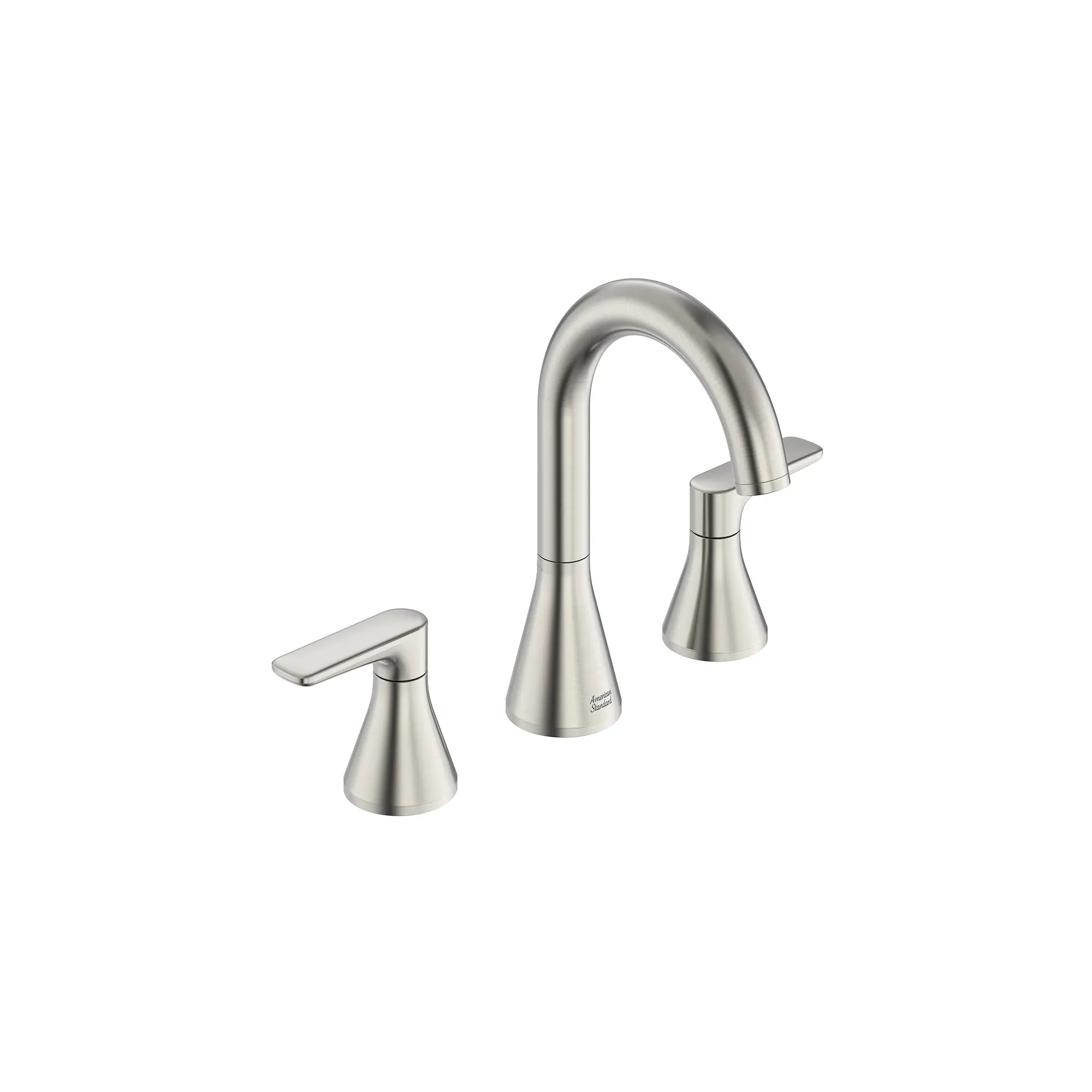 Aspirations® 8-Inch Widespread 2-Handle Bathroom Faucet 1.2gpm/4.5 L/min With Lever Handles // BRUSHED NICKEL // 169263_Aspirations_SiloRight_7061801.295_0001_Jun2023_0_CDNwebp_d1c33518-f12c-4b83-830b-6d26ae7bc31f.webp