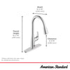 [7077380.075] Colony® PRO Touchless Single-Handle Pull-Down Dual Spray Kitchen Faucet 1.5 gpm/5.7 L/min - Stainless Steel