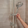 [1029072950] Spectra Versa® 24-Inch 4-Function 1.8 gpm/6.8 L/min Shower System With Rain Showerhead - Brushed Nickel
