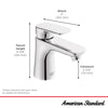 [7061131.002] Aspirations Single-Handle Petite Bathroom Faucet 1.2 gpm/4.5 L/min With Lever Handle - Polished Chrome