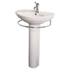 [0268100.020] Ravenna® Center Hole Only Pedestal Sink Top and Leg Combination - White