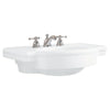 [0282008.020] Retrospect® 8-Inch Widespread Pedestal Sink Top - White