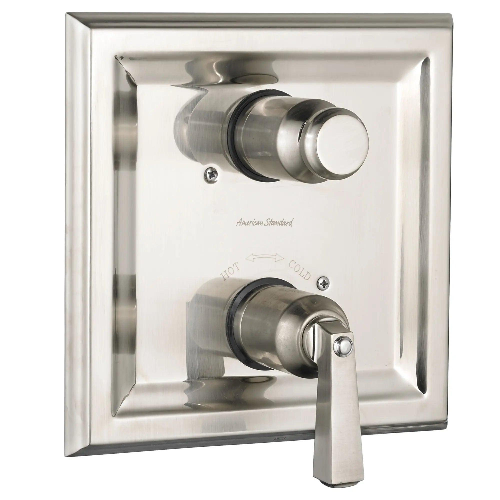 Town Square 2-Handle Thermostatic Shower Valve Trim Kit // BRUSHED NICKEL // 169784_P-T555740295_0_CDNwebp.webp