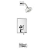 [T184508.002] Times Square 2.0 GPM Tub and Shower Trim Kit with FloWise Showerhead and Lever Handle - Polished Chrome