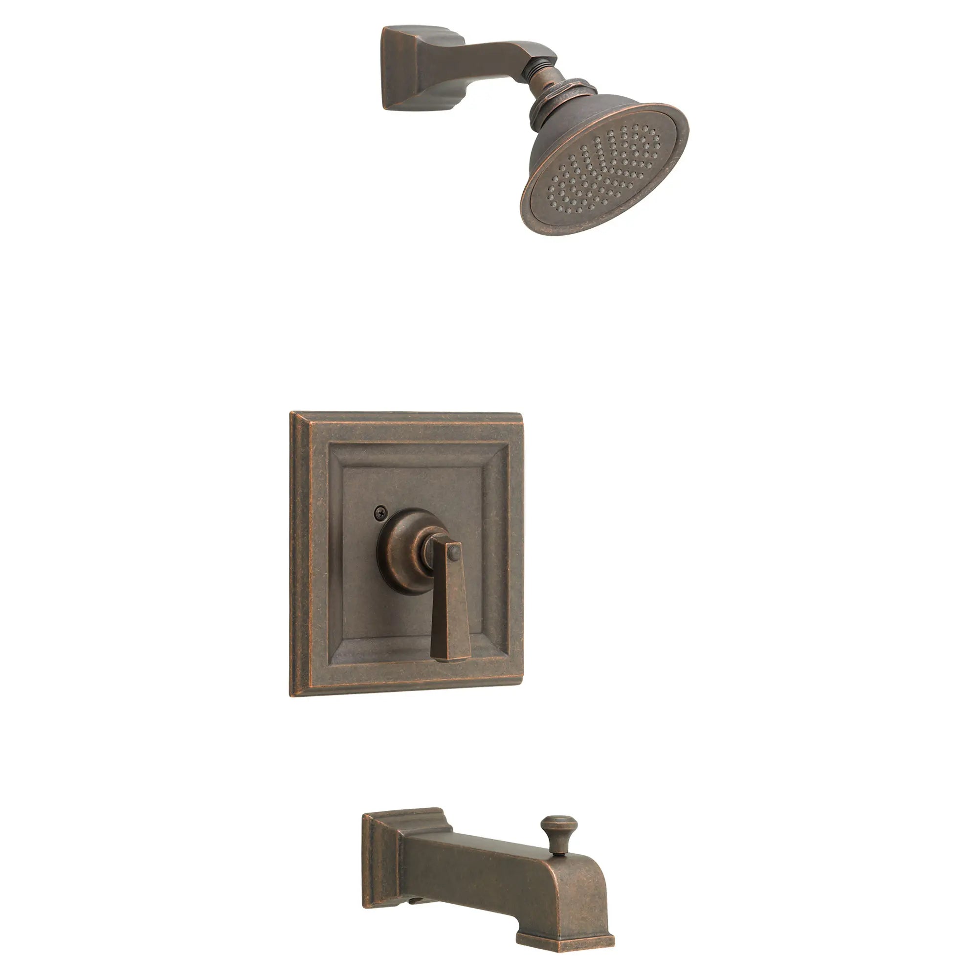 Town Square 2.5 GPM Tub and Shower Trim Kit with Rain Showerhead and Lever Handle // OIL RUBBED BRONZE // 169904_P-T555502224_02_0_CDNwebp.webp
