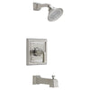 [T555522.295] Town Square 2.5 GPM Tub and Shower Trim Kit with Rain Showerhead and Lever Handle - Polished Chrome