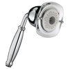 [1660843.002] FloWise Square Transitional 2.0 GPM 10-In. 3-Function Hand Shower - Polished Chrome