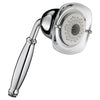 [1660843.002] FloWise Square Transitional 2.0 GPM 10-In. 3-Function Hand Shower - Polished Chrome