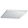 [1660688.002] Square 8-Inch 2.5 gpm/9.5 L/min Rain Showerhead - Polished Chrome