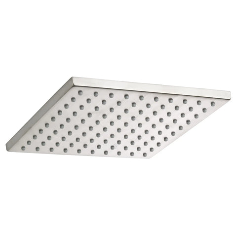 Square 8-Inch 2.5 gpm/9.5 L/min Rain Showerhead
