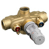 [R530] 3/4-Inch (19 mm) Central Thermostatic Rough-In Valve - No Finish