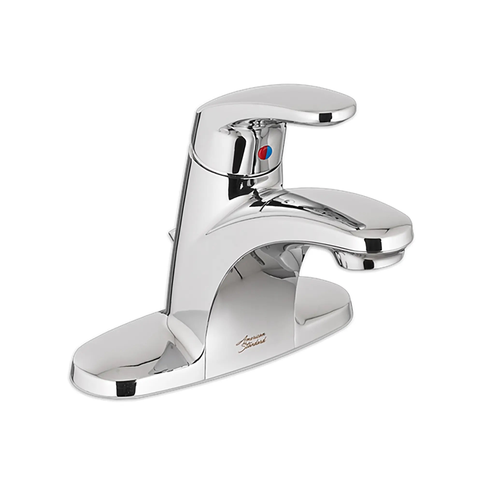 Colony® PRO 4-Inch Centerset Single-Handle Bathroom Faucet 1.2 gpm/4.5 L/min With Grid Drain and Lever Handle // POLISHED CHROME // 173681_7075006002_0_CDNwebp.webp