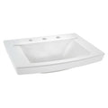 [0329008.020] Townsend® 24 x 18-Inch Above Counter Sink With 8-Inch Widespread - White