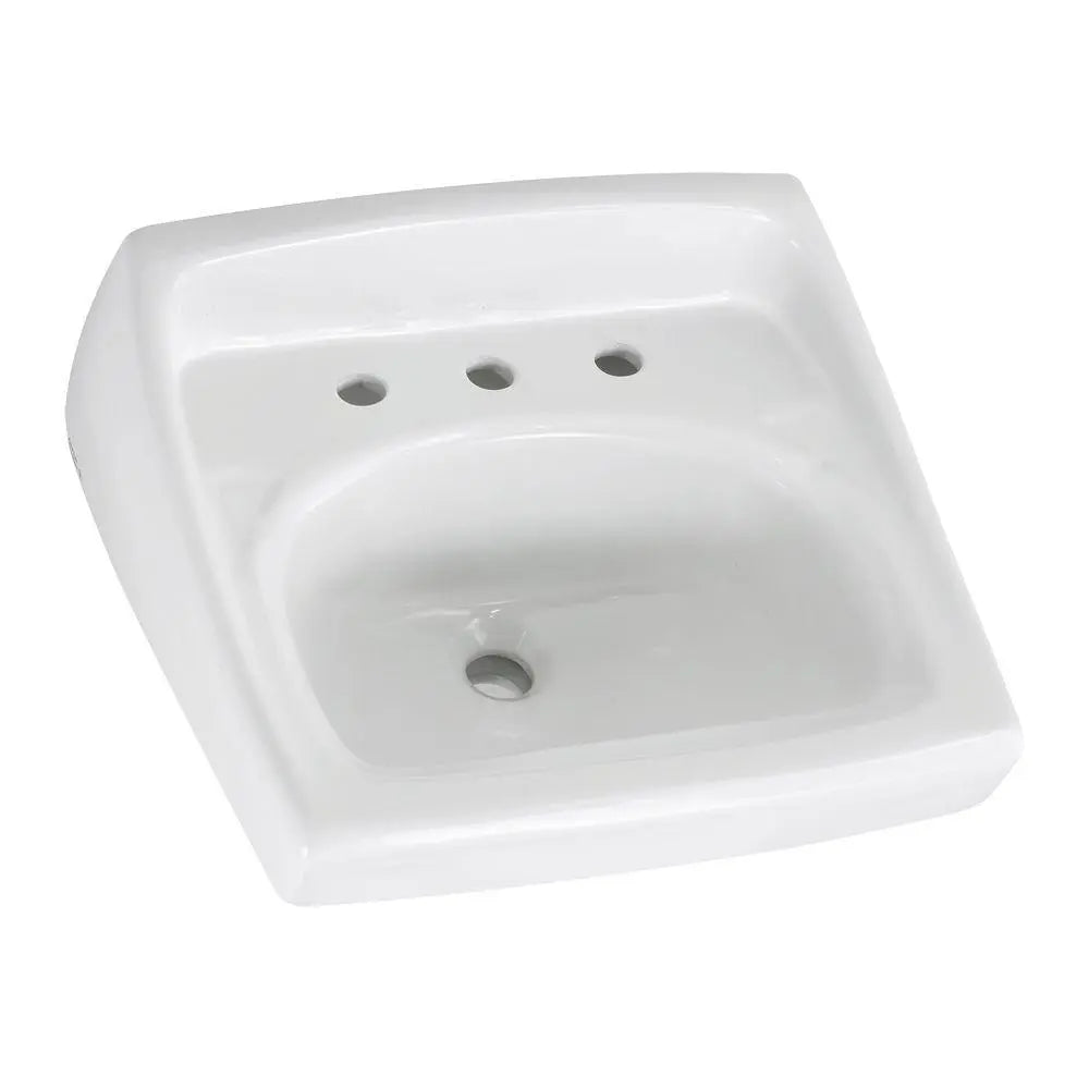 Lucerne® Wall-Hung Sink Less Overflow With 8-Inch Widespread // WHITE // 173778_0356915020_0_CDNwebp.webp