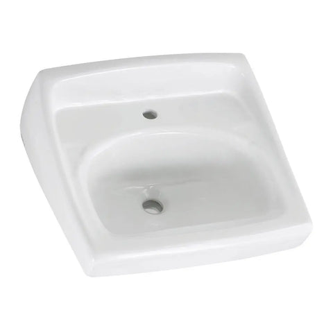 Lucerne® Wall-Hung Sink Less Overflow With Center Hole Only