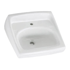 [0356921.020] Lucerne® Wall-Hung Sink Less Overflow With Center Hole Only - White