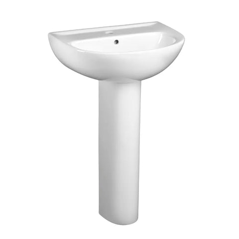 24-Inch Evolution® Center Hole Only Pedestal Sink Top and Leg Combination