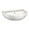 [0468004.020] 24-Inch Evolution 4-Inch Centerset Pedestal Sink Top - White