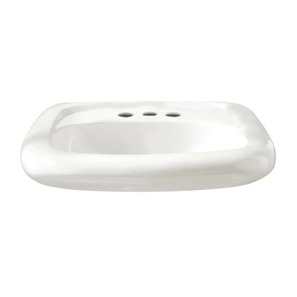 Murro® Wall-Hung EverClean® Sink Less Overflow With 4-Inch Centerset Murro® Wall-Hung EverClean® Sink Less Overflow With 4-Inch Centerset