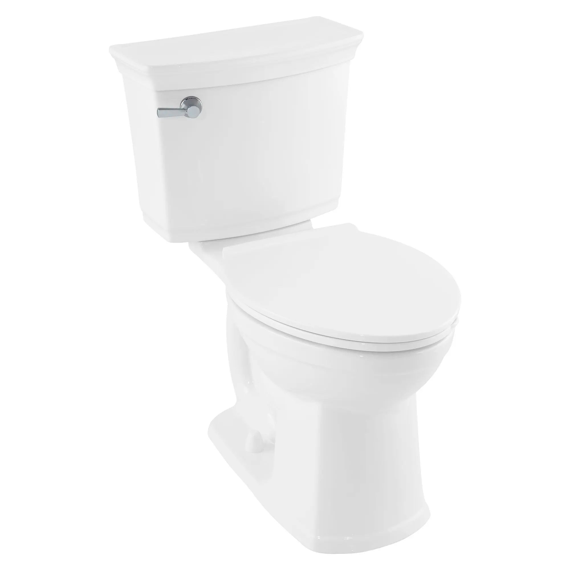 [5055A65C.020] Contemporary Slow-Close & Easy Lift-Off Elongated Toilet Seat for VorMax® CleanCurve® Style Rims - White