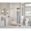 [221AB104.020] Colony® Two-Piece 1.28 gpf/4.8 Lpf Chair Height Elongated 10-Inch Rough Toilet Less Seat - White